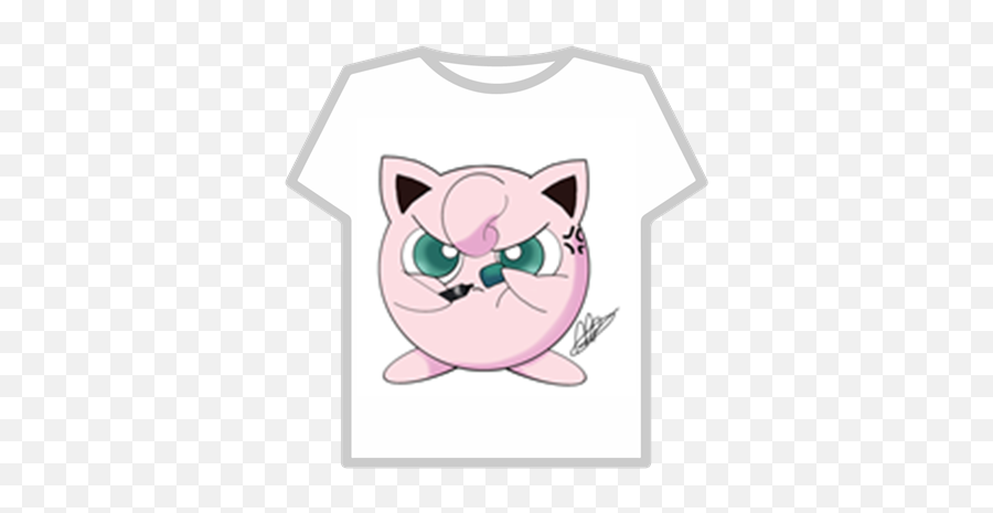 To68231 Angry Jigglypuff Shirt Roblox - Todoesdigitalrdcom Cartoon Png,Jigglypuff Png