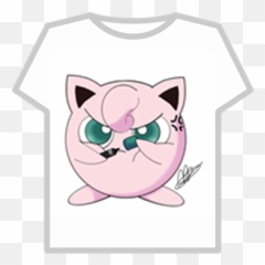 To68231 Angry Jigglypuff Shirt Roblox - Todoesdigitalrdcom Cartoon Png,Jigglypuff Png