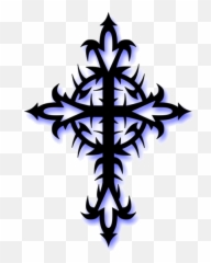Download Png Icon Favicon - Cross Tattoo Designs