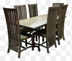 Farmhouse Dining Table Set - Chair Png,Dinner Table Png