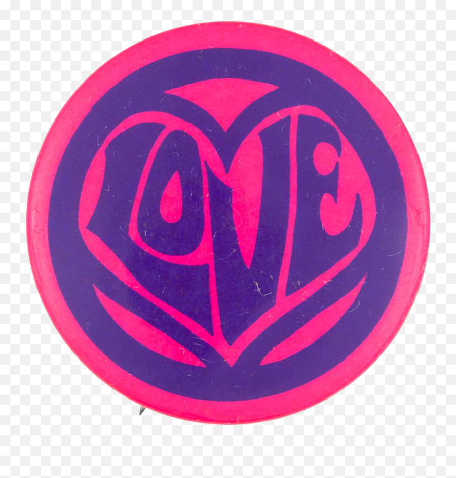 Love Purple And Pink Busy Beaver Button Museum - Circle Png,Pink Subscribe Button Png