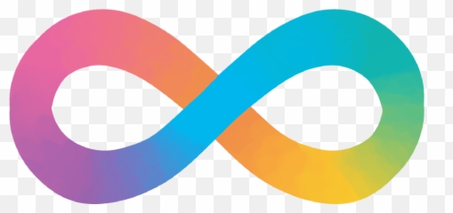 Pastel Neurodiversity Symbol - Autism Rainbow Infinity Png,Pastel Rainbow Png