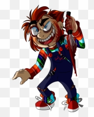 Chucky Cartoon Png Image - Chucky And Tiffany Animated,Chucky Png