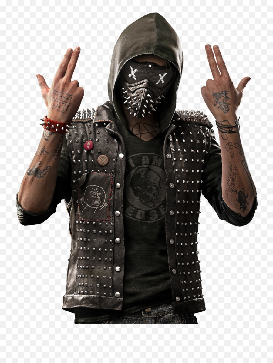Watch Dogs 2 Wrench Costume - Wrench Watch Dogs 2 Png,Watch Dogs 2 Png