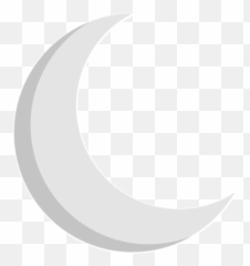 Transparent Png Svg Vector File - Luna Creciente Dibujo