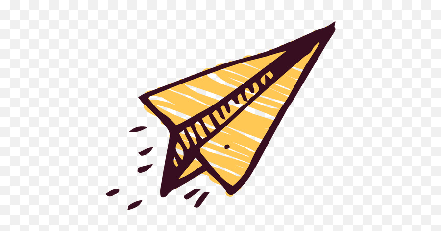 Paper Airplane - Doodle Paper Plane Png,Paper Airplane Png