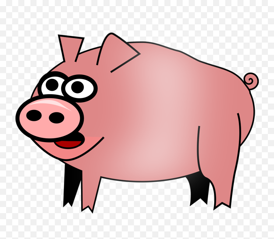 Download Hd Pig Clipart Transparent - Hog Clipart Png,Pig Clipart Png