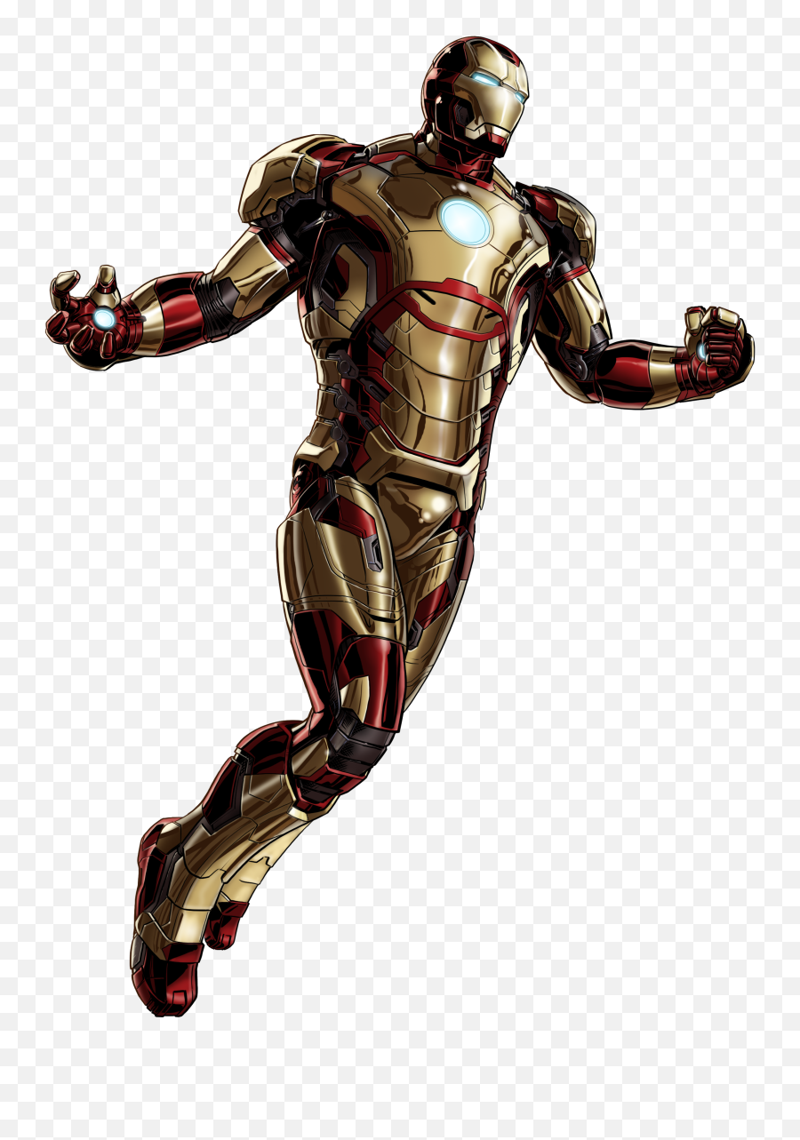 Download Iron Man Mk 42 Armor Portrait Art - Ironman 3 Suit Iron Man 3 Png,Iron Man Transparent