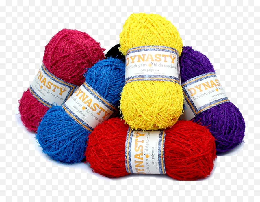 Dishcloth Yarn Is A 100 Polyester 28550 - Png Images,Ball Of Yarn Png