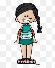 Download Hd Good Clipart Happy Person - Melonheadz June Swim png