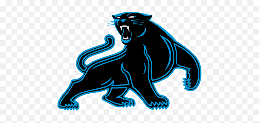 98 Black Panther Clip Clipart Clipartlook - Carolina Panthers Logo History Png,Black Panther Logo