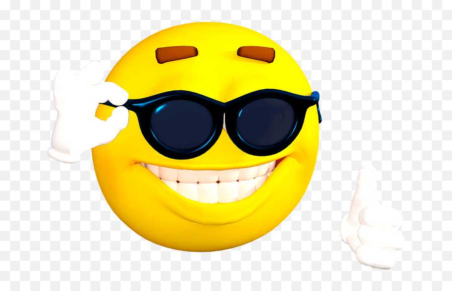 Thumb Up Emoji Clipart - Emoji With Sunglasses And Thumbs Up Png,Emoji Thumbs Up Png