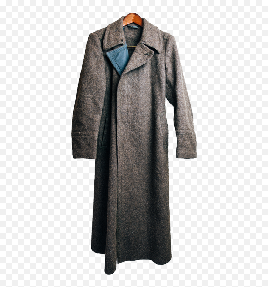 Vintage Solviet Wool Trench Coat - Trench Coat Png,Trench Coat Png