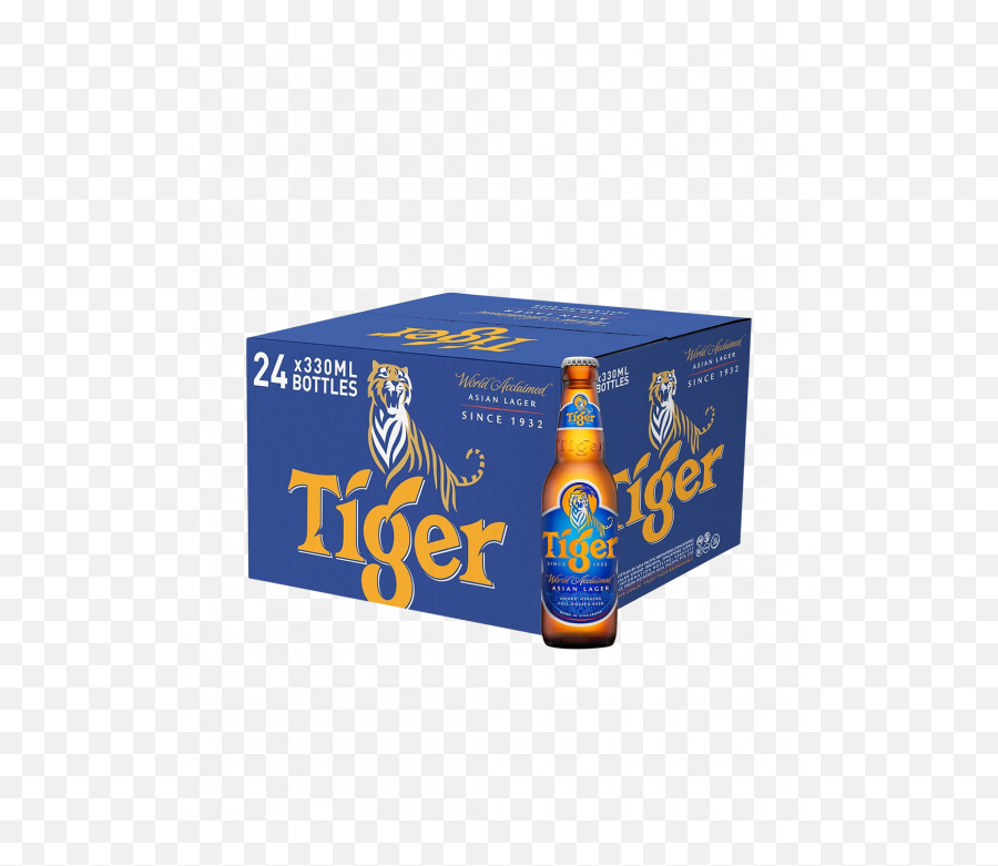 Tiger Beer 24 X 330ml - Ice Beer Png,Beer Png