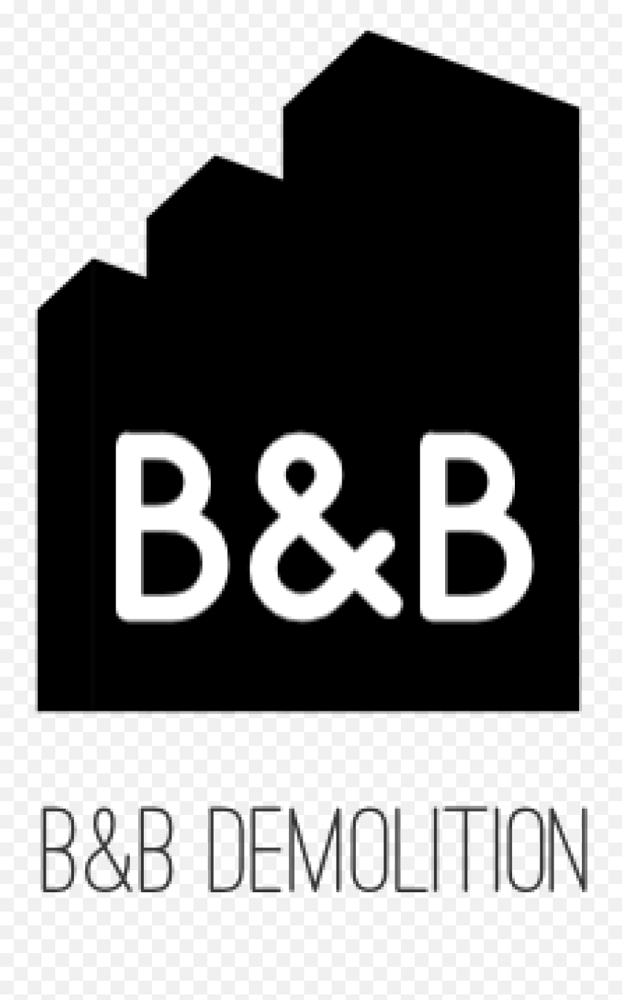 Modern Bold Construction Logo Design For B U0026 Demolition - Vertical Png,Construction Logo