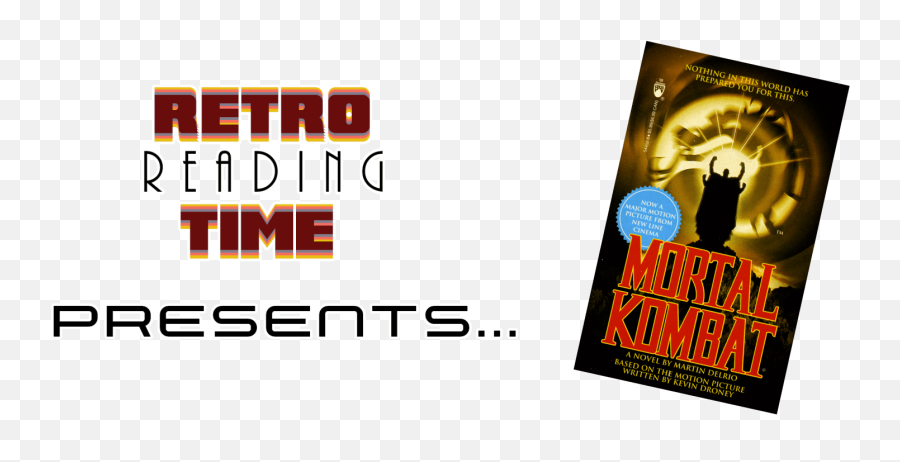 Mortal Kombat Retro Reading Time - Horizontal Png,Mortal Kombat Vs Logo