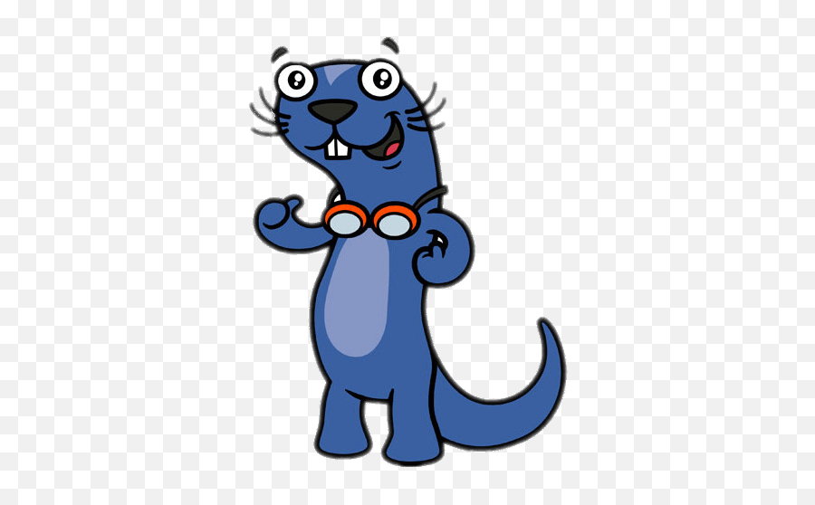 Download Fico The Otter - Fico Turma Do Doki Png Image With Discovery Kids Doki Tv Show,Otter Png