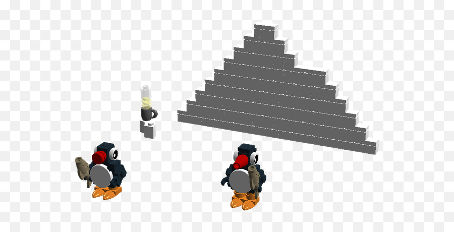 Lego Ideas - Pingu Igloo Building Set Transparent Aztec Png,Pingu Png