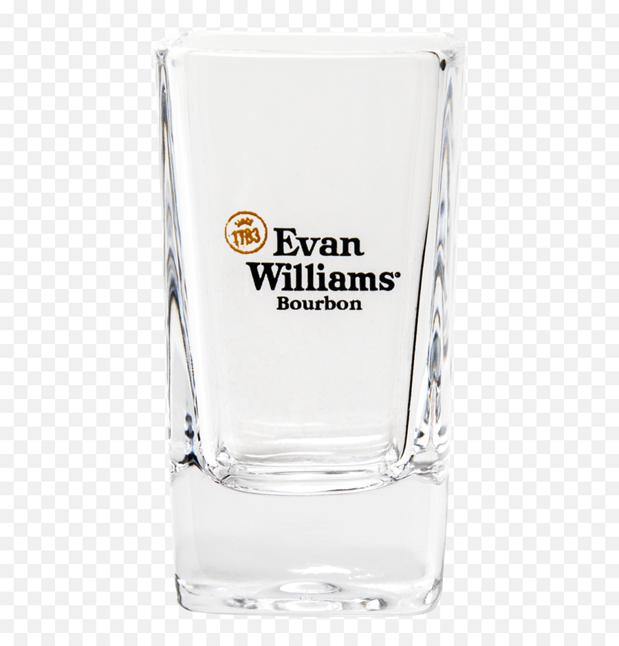 Evan Williams Square Shot Glass - Beer Glassware Png,Shot Glass Png
