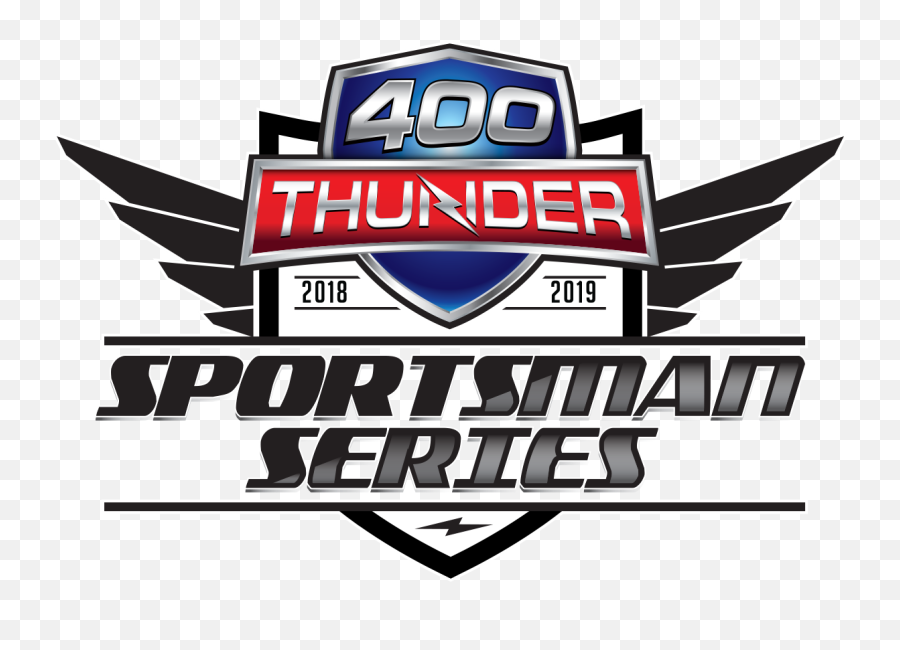 400 Thunder 2018 19 Sportsman Series Logo - Language Png,Thunder Logo Png