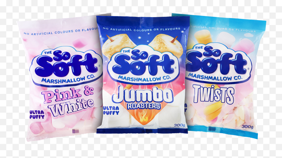 So Soft Marshmallow Co Irresistibly Air Puffed - So Soft Marshmallow Company Png,Marshmallows Png
