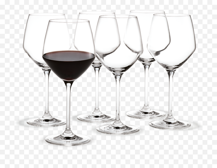 Holmegaard Perfection Red Wine Glass 43cl 6pcs - Wine Glass Png,Red Wine Glass Png