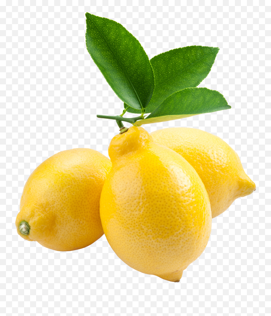 Lemon Png - Lemons With Leaves Png,Lemon Transparent Background