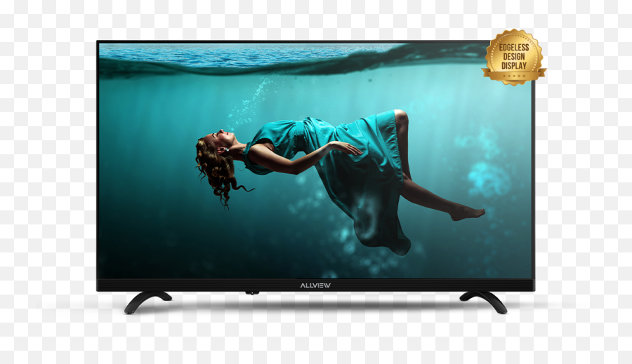 Allview Smart Tv Edgeless Netflix - Tv Led Smart Telefunken Diagonala 107 Cm Png,Transparent Netflix