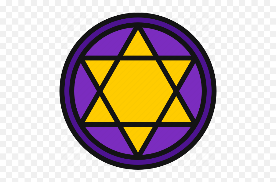 Satan Pentagram Star Halloween Pentagon Icon - Download On Iconfinder Three Religions Of The Middle East Png,Satanic Pentagram Png