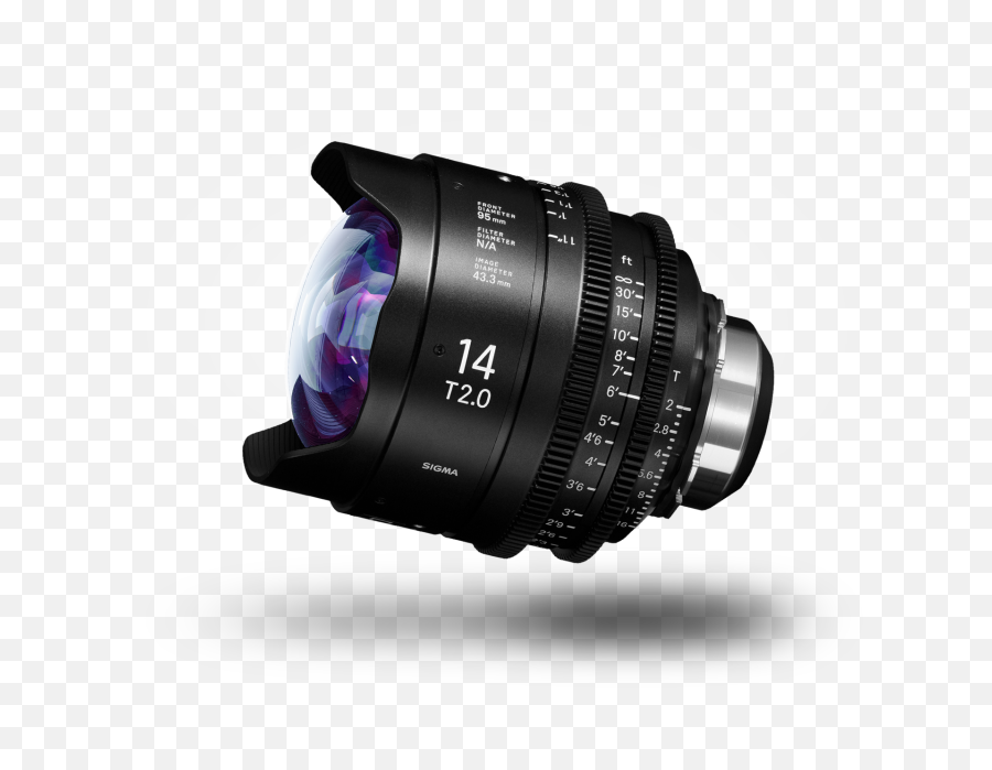 Sigma Cine Pl 14mm T20 Prime Lens - Sigma 28mm Cine Lens Png,Sigma Png