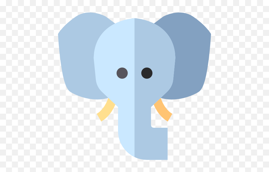 Elephant - Elephant Icon Png Blue,Elephant Head Png