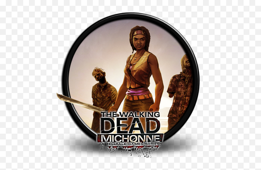 The Walking Dead Michonne Game Png - Telltale The Walking Dead Michonne,Michonne Icon