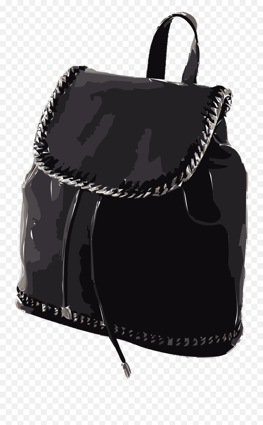 Backpack Clipart Png - Backpack Clipart Black And White Png Shoulder Bag,Backpack Clipart Png