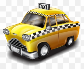 Taxi Png Images Cab Yellow - New York Taxi Cartoon,Taxi Cab Png
