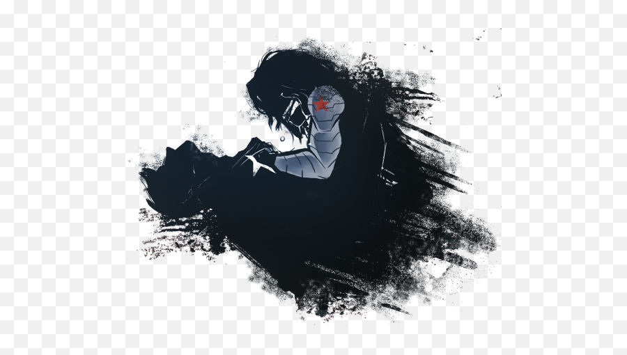 Bucky Barnes Winter Soldier Marvel - Bucky Barnes Winter Solider Minimalist Art Png,Sebastian Stan Icon