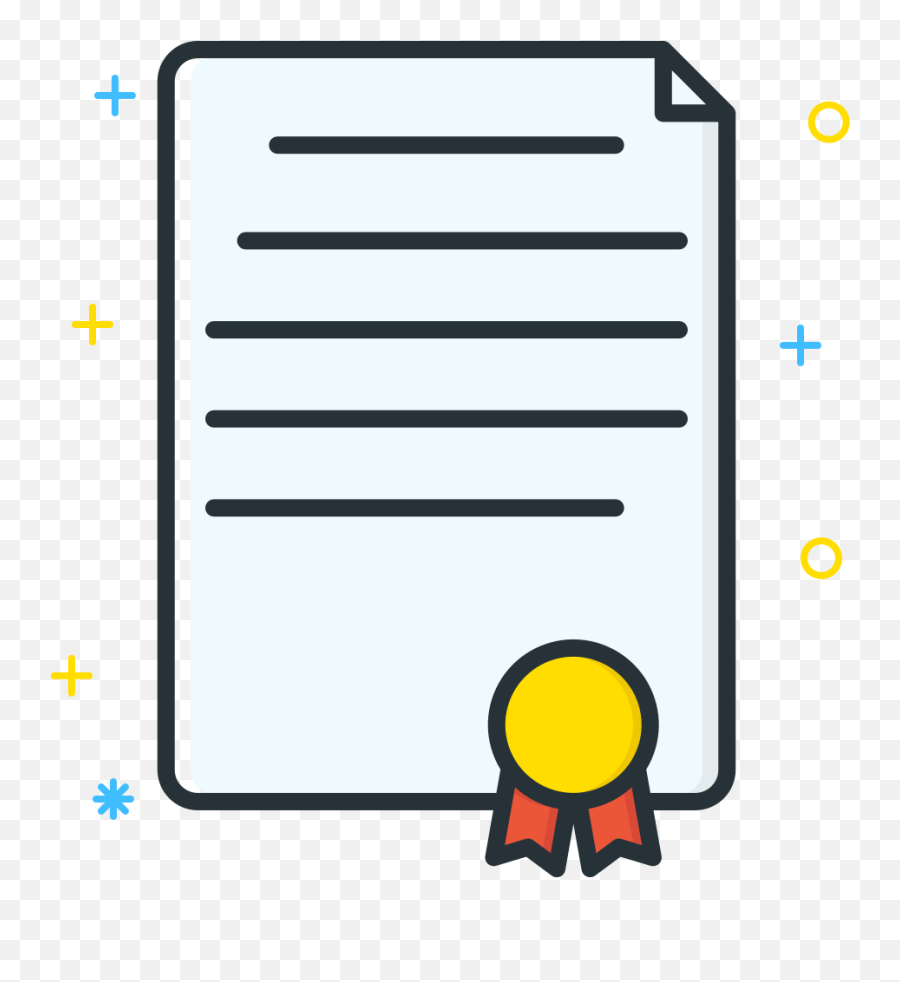 Certificate Icon - Sertifikat Png,Certificate Png