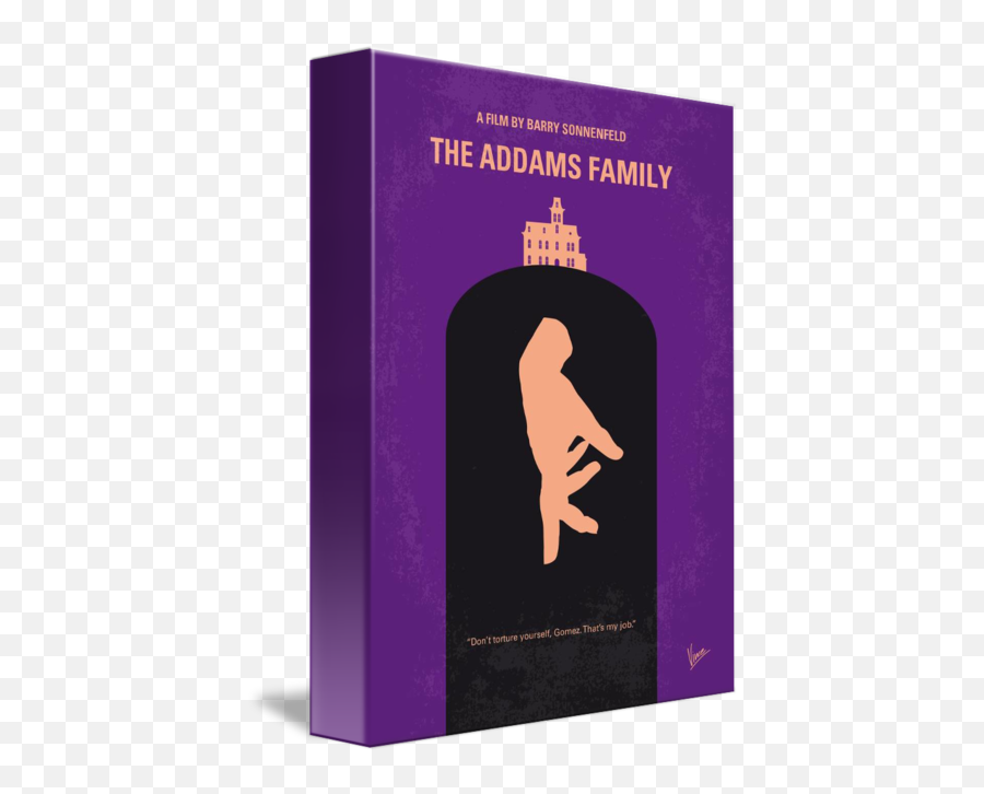 Addams Family Minimal Movie Poster - Book Cover Png,Addams Family Icon