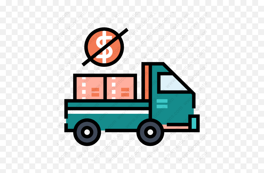 Download Free Shipping Vector Icon Inventicons - E Commerce Delivery Truck Icon Png,Free Shipping Icon Vector