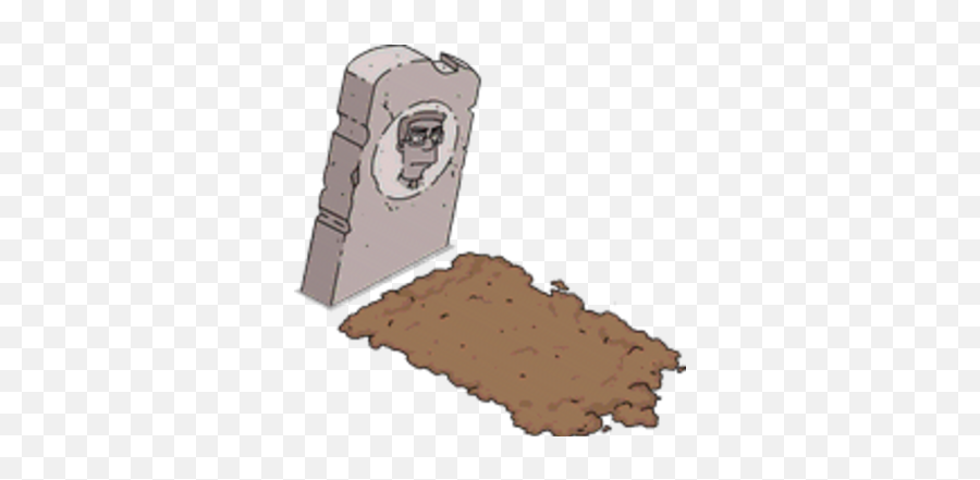 Forgotten Grave The Simpsons Tapped Out Wiki Fandom - Simpsons Frank Grimes Grave Png,Grave Icon