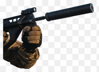 Hybrid 46 - SilencerCo Suppressors Silencers Gun png