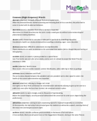 Pdf Common High - frequency Words taha munif Academiaedu Magoosh 1000 Pdf png
