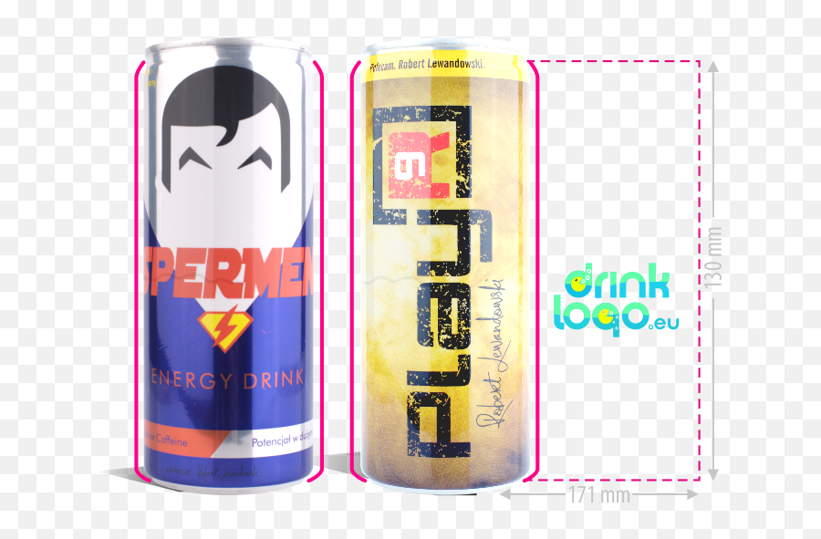 Individual Advertising Drinks With Your Custom Logo For - Cylinder Png,Energy Drink Icon