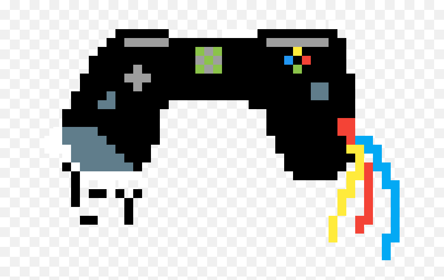 Pixilart - Destroyed Xbox Controller By Gluegamer Dot Png,Xbox Controller Icon Png