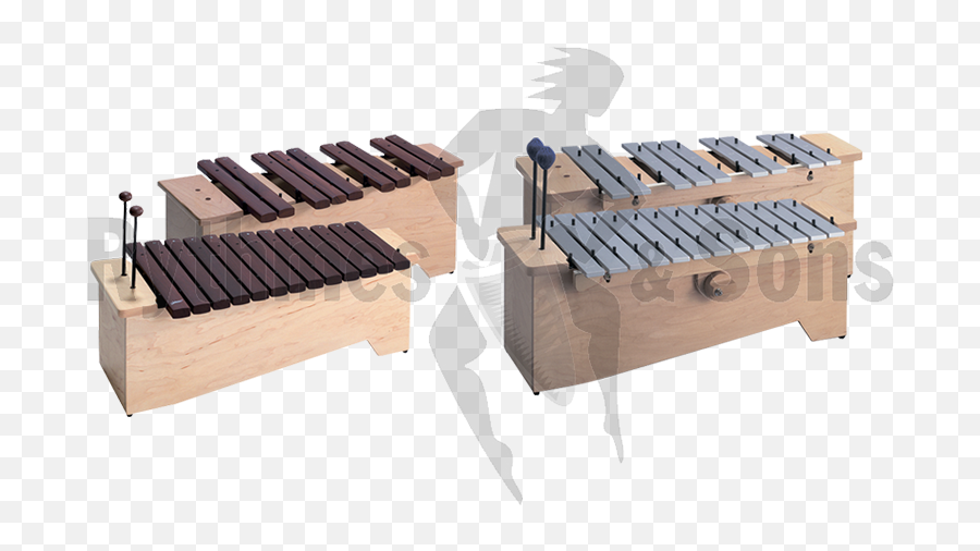 Set Of 1 Xylophone And Metallophone Alto Cadeson Png