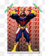All Might For - One My Hero Academia png