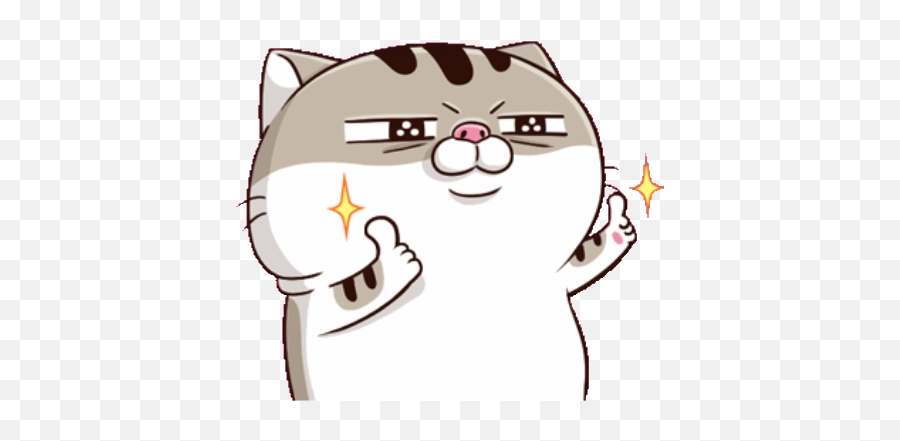 Sticker Maker - Ami Fat Cat Cat Gif Ami Fat Cat Png,Fat Cat Icon
