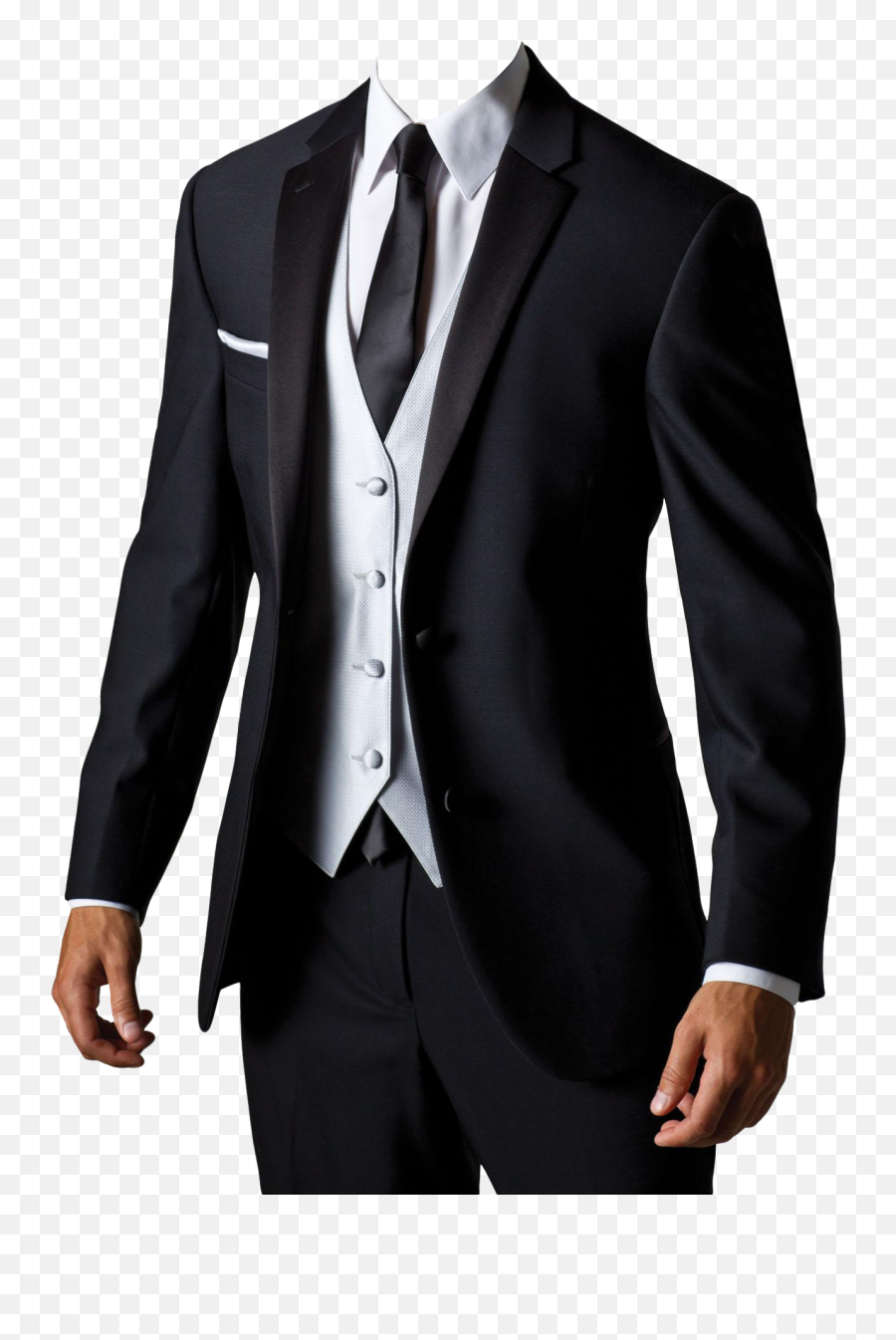 Download Suit Jacket Png - Black Blazer With Waistcoat,Suit Transparent Background