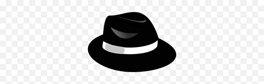 Black Hat Png Svg Clip Art For Web - Download Clip Art Png,White Hat Icon