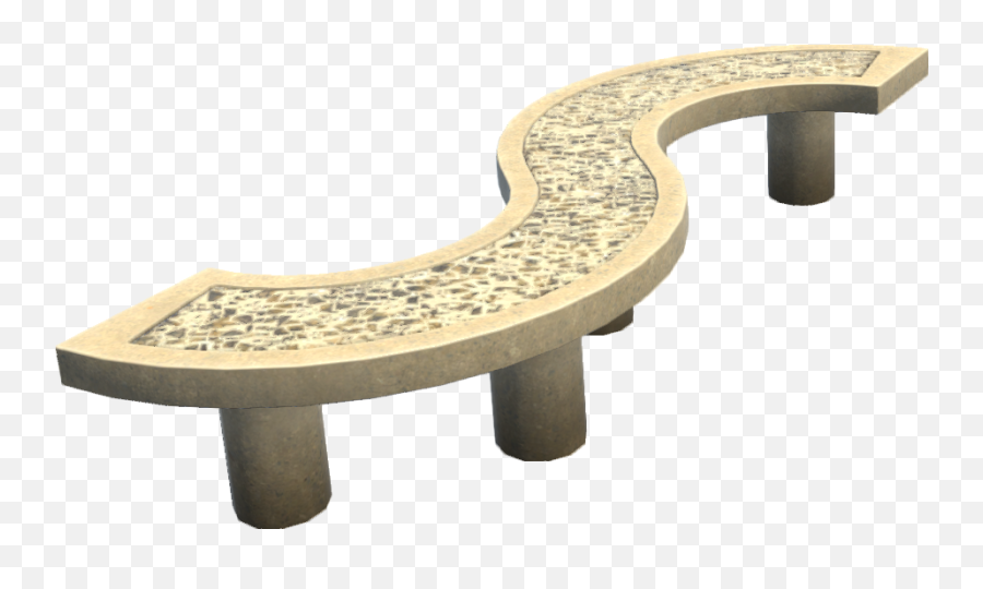 Marble Park Bench - Bench Png,Park Bench Png
