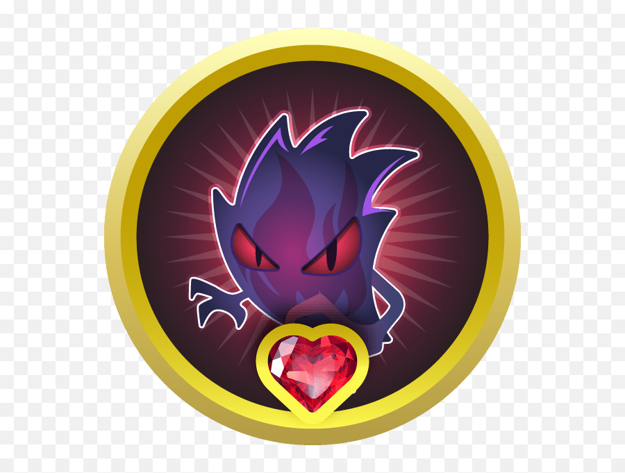 Download Ghostbot Badge - Photoshop Custom Icon Circle Png,Badge Icon Heart